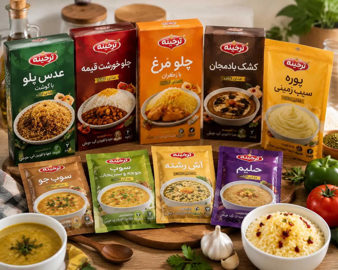 غذاهای آماده پودری