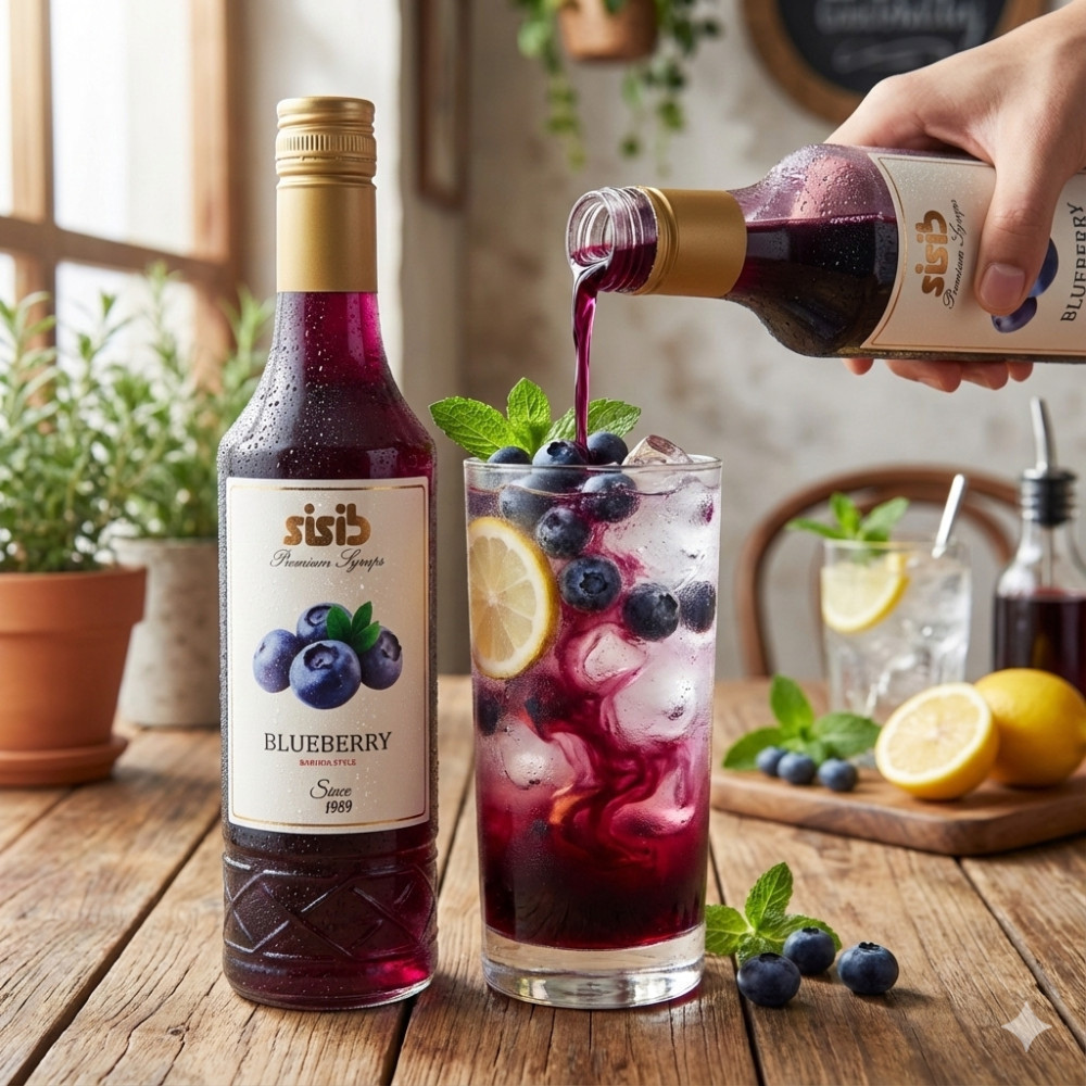 Blueberry syrup